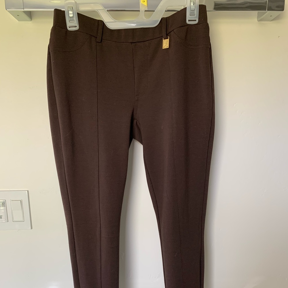 Michael Kors Stretchy Straight Leg Pants